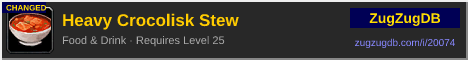 Heavy Crocolisk Stew: forum signature banner