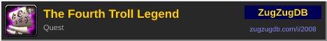The Fourth Troll Legend: forum signature banner