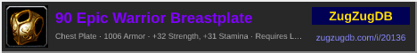 90 Epic Warrior Breastplate: forum signature banner