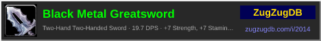 Black Metal Greatsword: forum signature banner