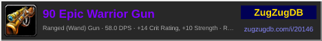 90 Epic Warrior Gun: forum signature banner