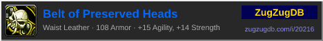 Belt of Preserved Heads: forum signature banner