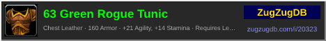 63 Green Rogue Tunic: forum signature banner