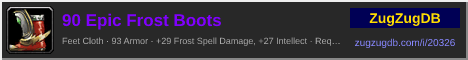 90 Epic Frost Boots: forum signature banner