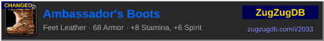 Ambassador's Boots: forum signature banner