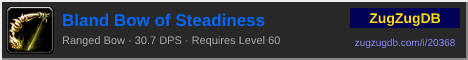 Bland Bow of Steadiness: forum signature banner