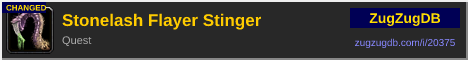 Stonelash Flayer Stinger: forum signature banner