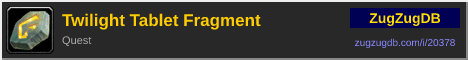 Twilight Tablet Fragment: forum signature banner