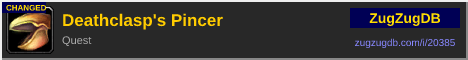 Deathclasp's Pincer: forum signature banner