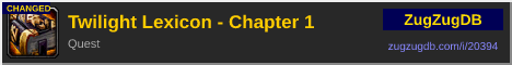 Twilight Lexicon - Chapter 1: forum signature banner