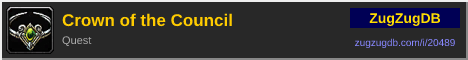 Crown of the Council: forum signature banner