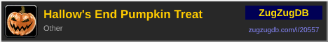 Hallow's End Pumpkin Treat: forum signature banner
