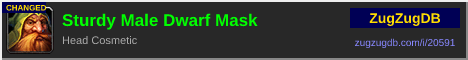 Sturdy Male Dwarf Mask: forum signature banner