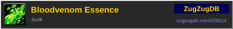 Bloodvenom Essence: forum signature banner