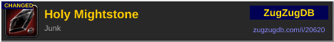 Holy Mightstone: forum signature banner