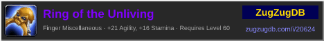 Ring of the Unliving: forum signature banner