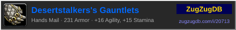 Desertstalkers's Gauntlets: forum signature banner
