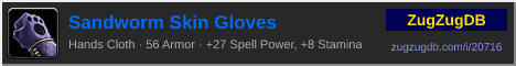 Sandworm Skin Gloves: forum signature banner