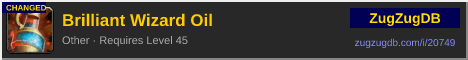 Brilliant Wizard Oil: forum signature banner