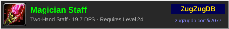 Magician Staff: forum signature banner