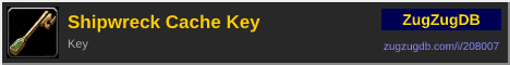Shipwreck Cache Key: forum signature banner