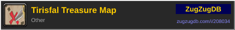 Tirisfal Treasure Map: forum signature banner