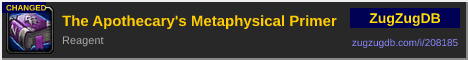 The Apothecary's Metaphysical Primer: forum signature banner