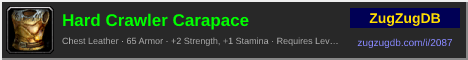 Hard Crawler Carapace: forum signature banner