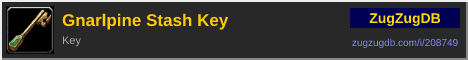 Gnarlpine Stash Key: forum signature banner