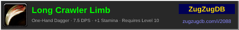 Long Crawler Limb: forum signature banner