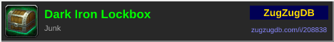 Dark Iron Lockbox: forum signature banner