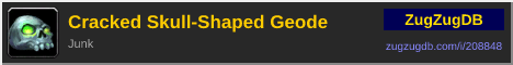 Cracked Skull-Shaped Geode: forum signature banner