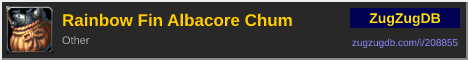 Rainbow Fin Albacore Chum: forum signature banner
