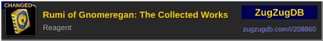 Rumi of Gnomeregan: The Collected Works: forum signature banner