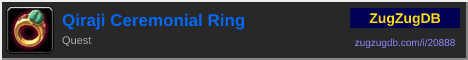 Qiraji Ceremonial Ring: forum signature banner