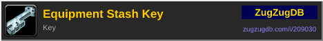 Equipment Stash Key: forum signature banner