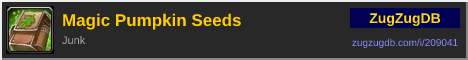 Magic Pumpkin Seeds: forum signature banner