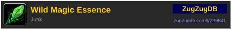 Wild Magic Essence: forum signature banner