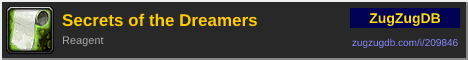 Secrets of the Dreamers: forum signature banner