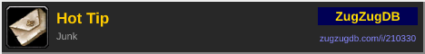 Hot Tip: forum signature banner