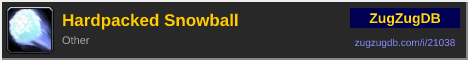 Hardpacked Snowball: forum signature banner