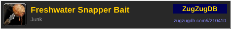 Freshwater Snapper Bait: forum signature banner