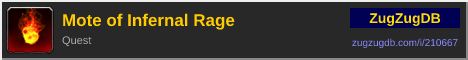 Mote of Infernal Rage: forum signature banner