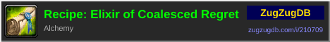 Recipe: Elixir of Coalesced Regret: forum signature banner