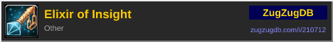 Elixir of Insight: forum signature banner