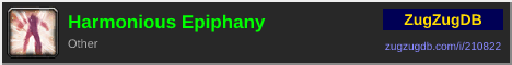 Harmonious Epiphany: forum signature banner