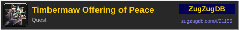 Timbermaw Offering of Peace: forum signature banner