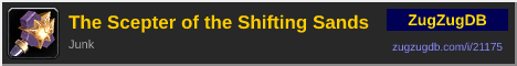The Scepter of the Shifting Sands: forum signature banner