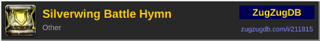 Silverwing Battle Hymn: forum signature banner