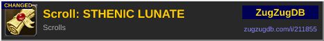 Scroll: STHENIC LUNATE: forum signature banner